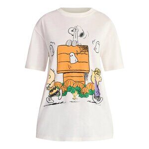 Peanuts Snoopy & Friends Halloween T-Shirt Womens Large